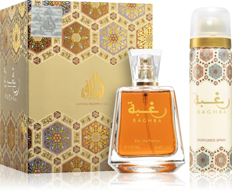 Lattafa Parfüm Raghba + Deo Eau de Parfum 100ml