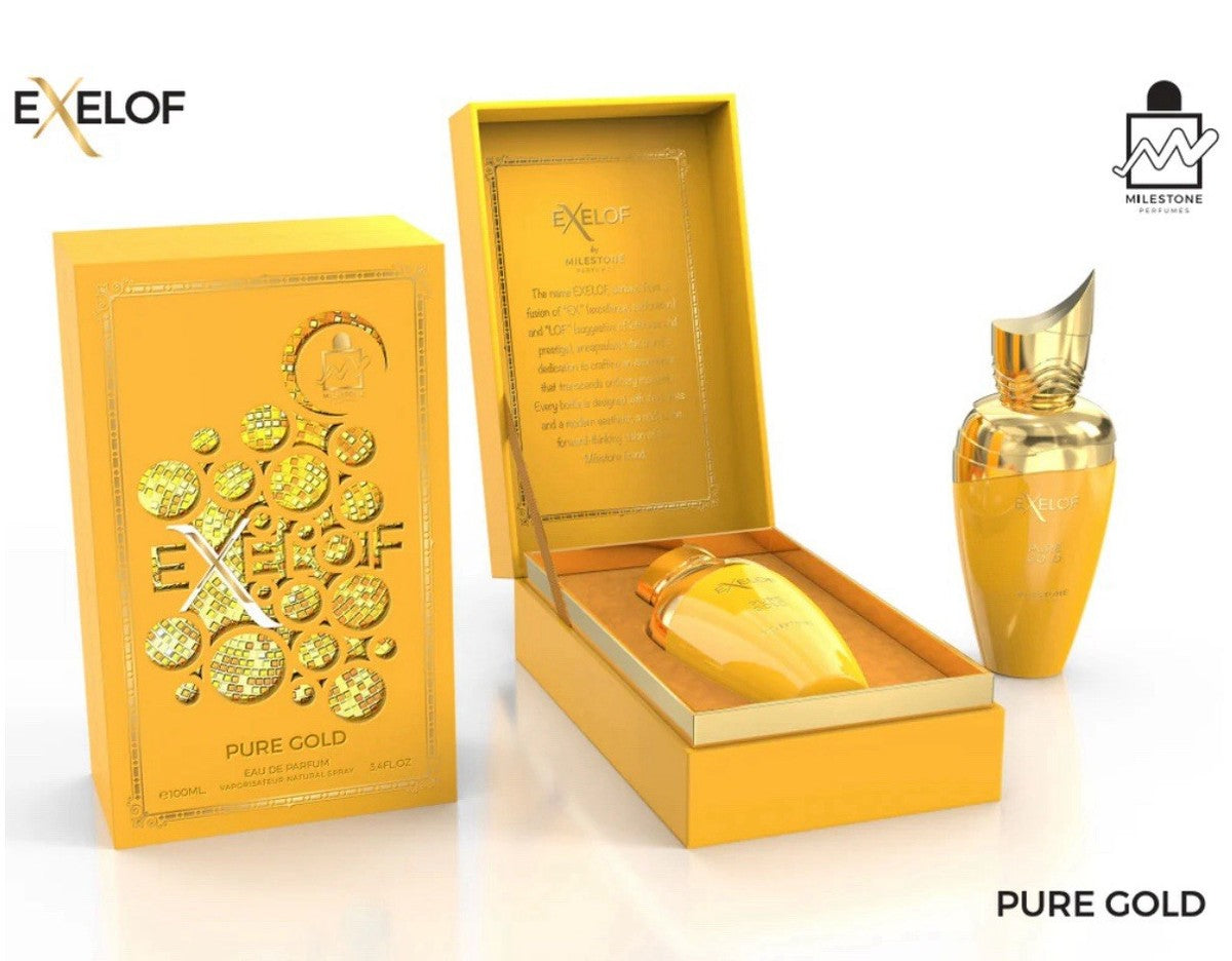Milestone Exelof Pure Gold Eau de Parfum 85 ml