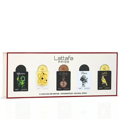Lattafa Pride/No. 01 Giftset Collection Eau de Parfum 5x20 ml