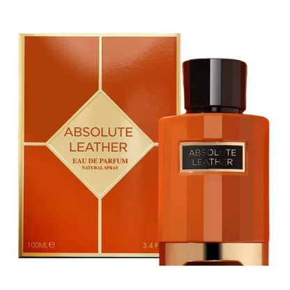 Fragrance World Absolute Leather Eau de Parfum 100ml