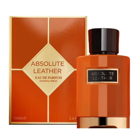 Fragrance World Absolute Leather Eau de Parfum 100ml