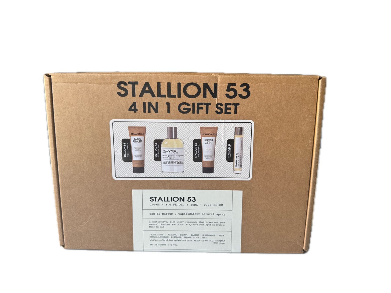 Emper 100ml Stallion 53 / 15ml Stallion 53/100ml Shower gel / 100ml Facial Cleanser