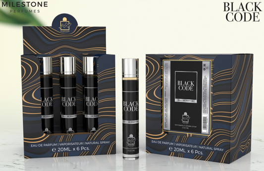 Milestone Black Code Eau de Parfum 20ml